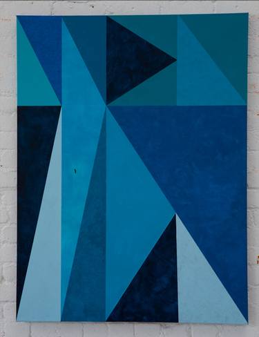 Blue - "Dreamscape" Series No. 04, Canvas Fine Art Print thumb