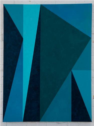 Blue - "Dreamscape" Series No. 05,  Large Canvas Art Print thumb