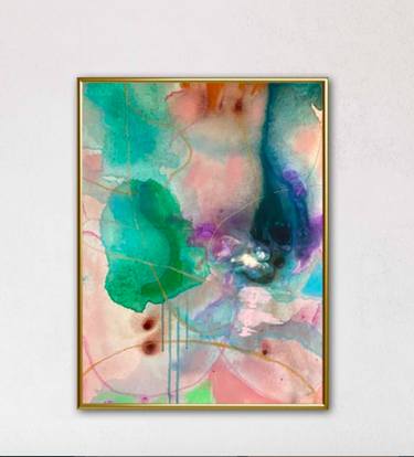 "Crush" Series No. 03 Contemporary Abstract Canvas Print thumb