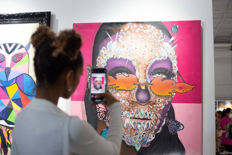 Original Other People Painting by Josh Universe