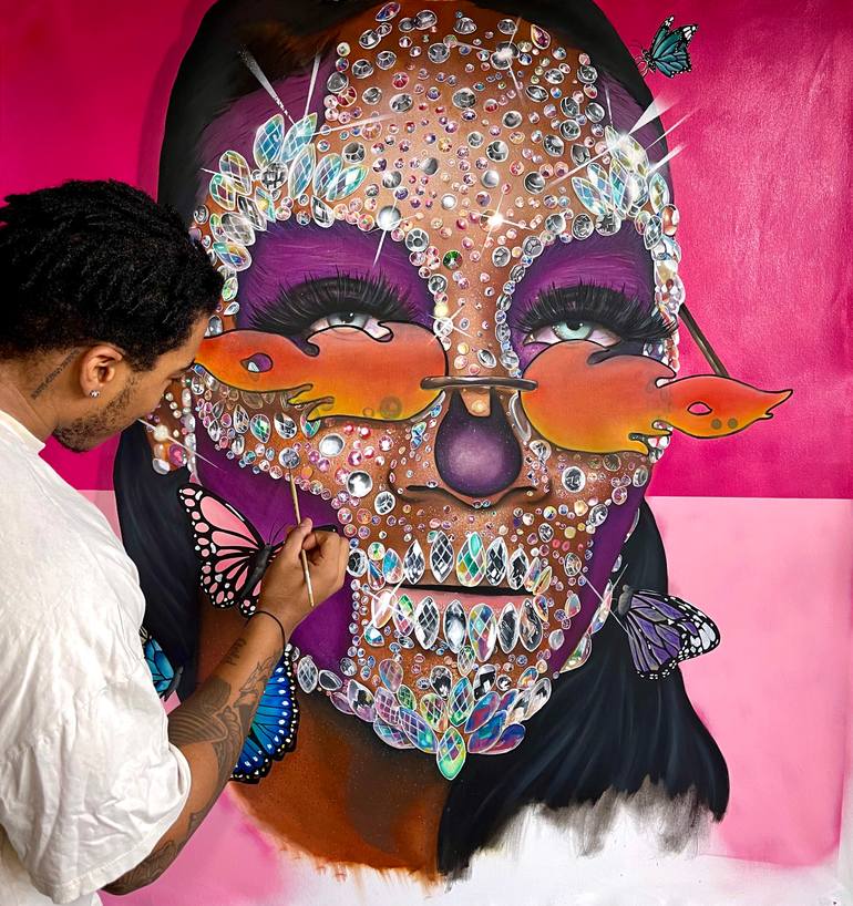 Original Other People Painting by Josh Universe