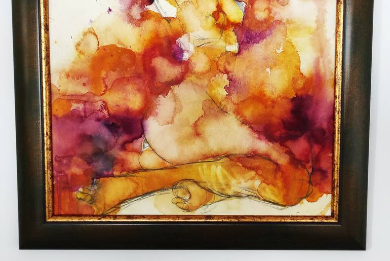 Original Abstract Erotic Painting by ArtimaginationShop Gallery