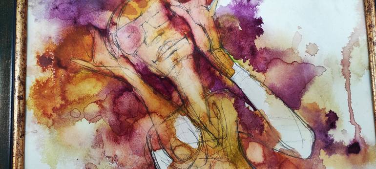 Original Abstract Erotic Painting by ArtimaginationShop Gallery