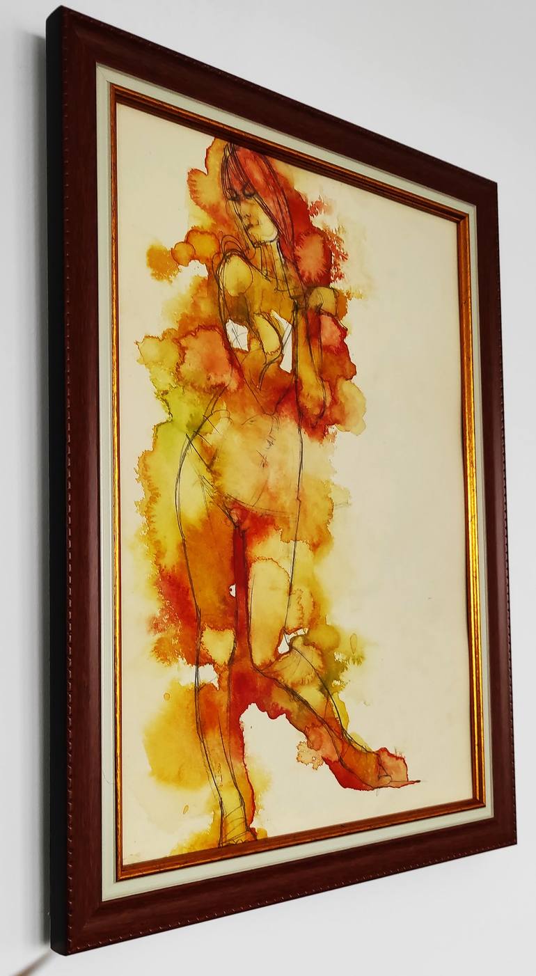 Original Abstract Erotic Painting by ArtimaginationShop Gallery