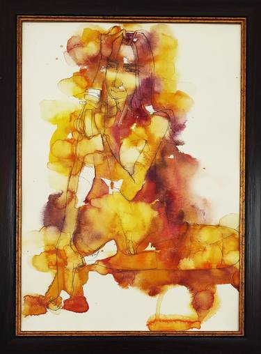 Original Abstract Expressionism Erotic Paintings by ArtimaginationShop Gallery