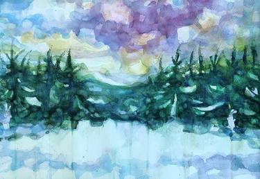 Print of Abstract Landscape Paintings by ArtimaginationShop Gallery