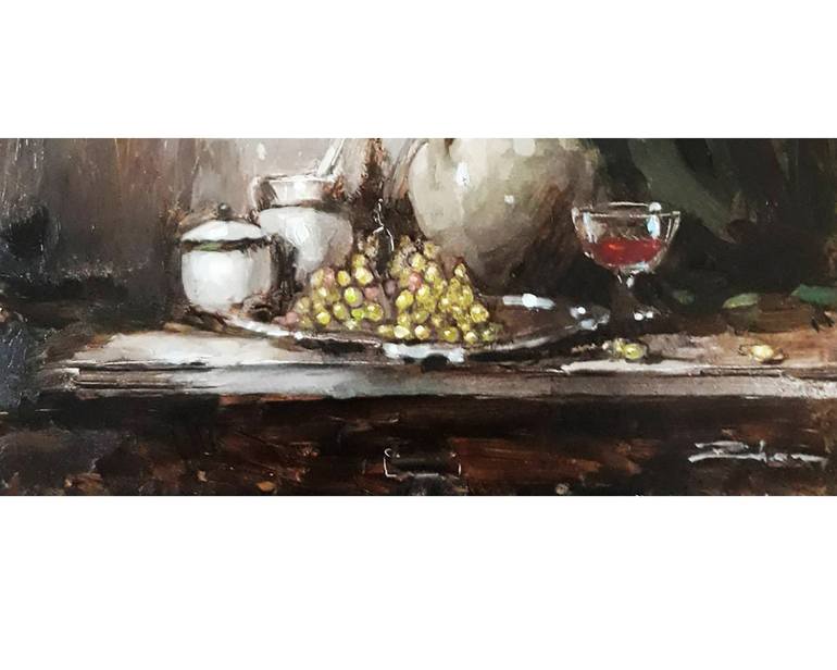 Original Conceptual Still Life Painting by Artimaginationshop Gallery