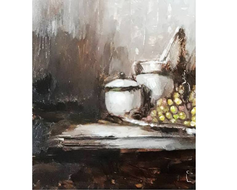 Original Conceptual Still Life Painting by Artimaginationshop Gallery
