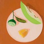 Honeydew, Lemon and Lime on Latte by Yani Lenehan