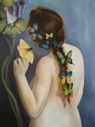 Original Figurative People Paintings by Veronica Ciccarese