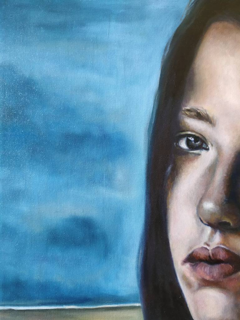 Original Figurative People Painting by Veronica Ciccarese