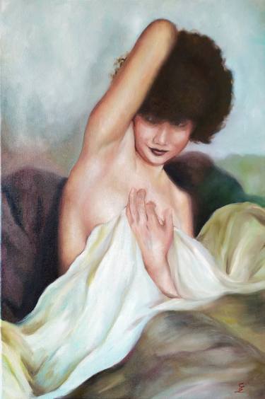 Original Figurative Nude Paintings by Veronica Ciccarese