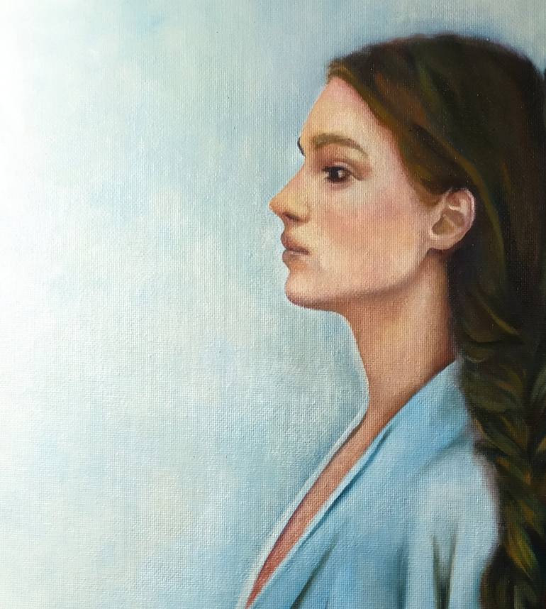 Original People Painting by Veronica Ciccarese