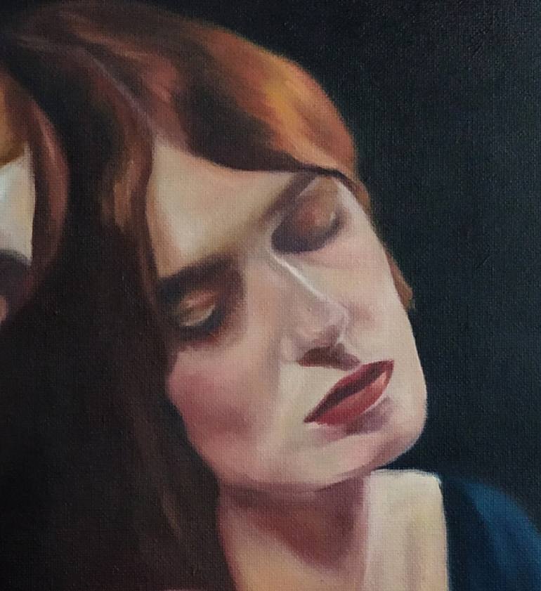 Original Figurative Women Painting by Veronica Ciccarese