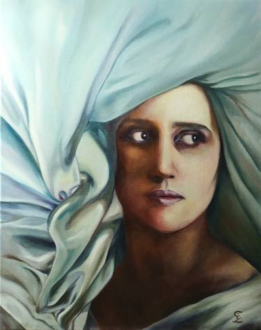 Original Figurative Women Paintings by Veronica Ciccarese