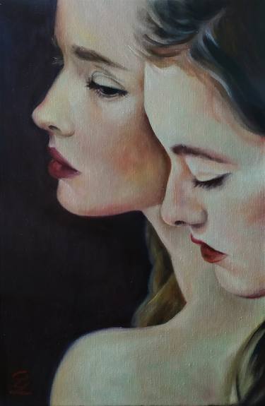 Original Figurative Women Paintings by Veronica Ciccarese