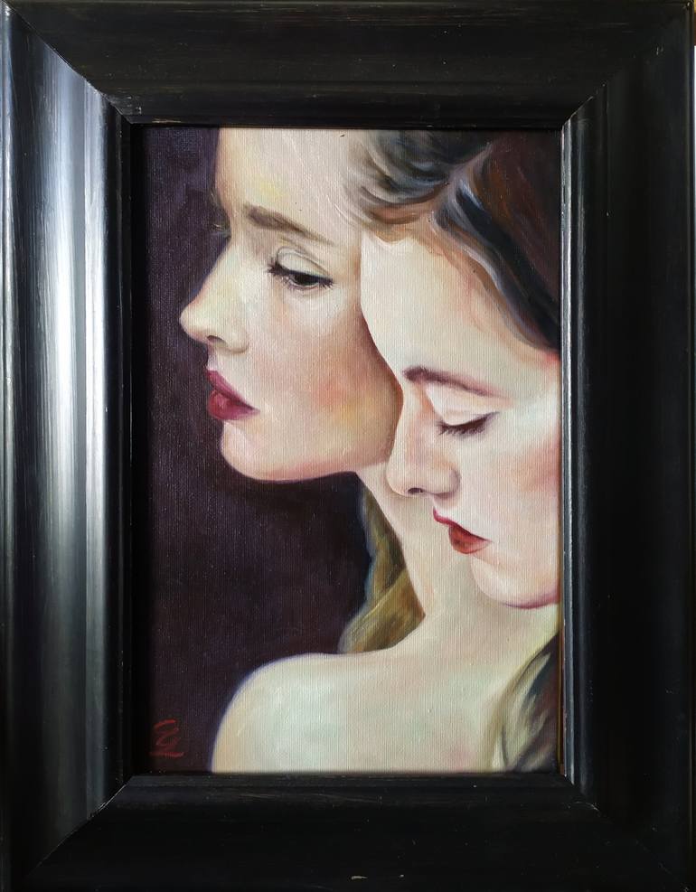 Original Women Painting by Veronica Ciccarese