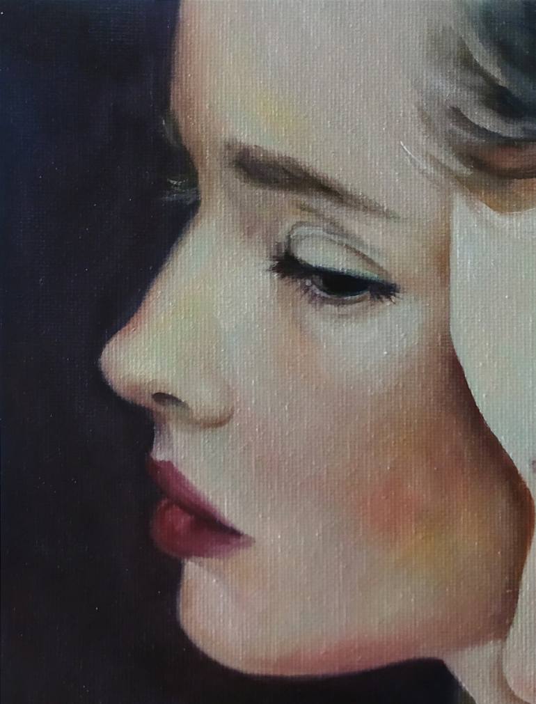 Original Women Painting by Veronica Ciccarese