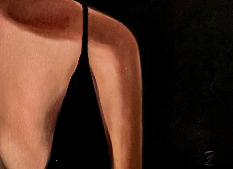 Original Figurative Women Painting by Veronica Ciccarese