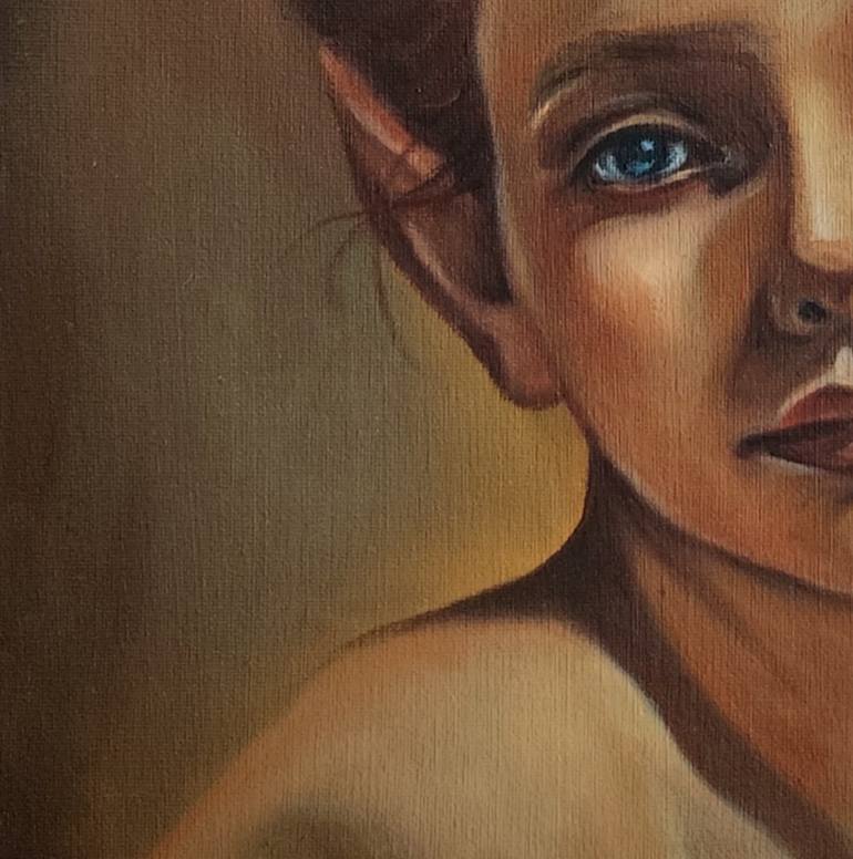 Original Surrealism Fantasy Painting by Veronica Ciccarese