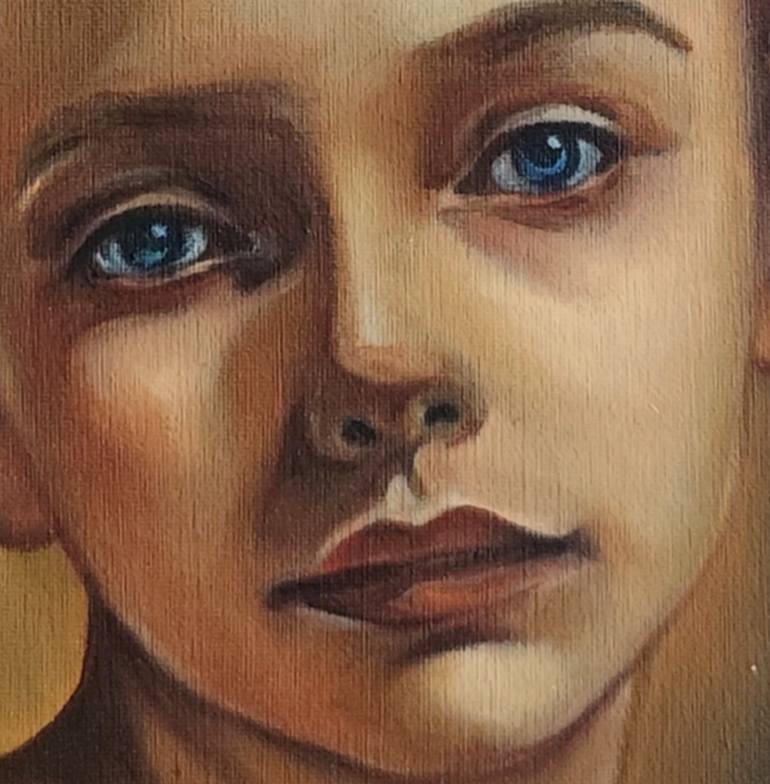 Original Surrealism Fantasy Painting by Veronica Ciccarese