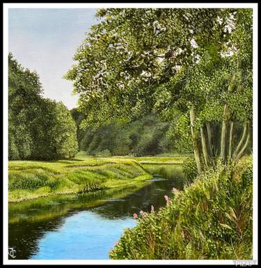 Original Landscape Paintings by Johan De Champs