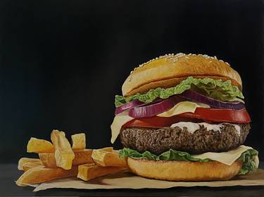 Print of Realism Food Paintings by Johan De Champs