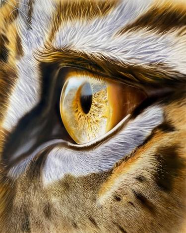 Print of Photorealism Animal Paintings by Johan De Champs