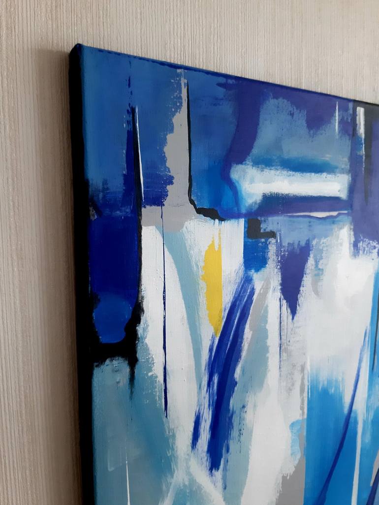 Original Modern Abstract Painting by Elif Yaman