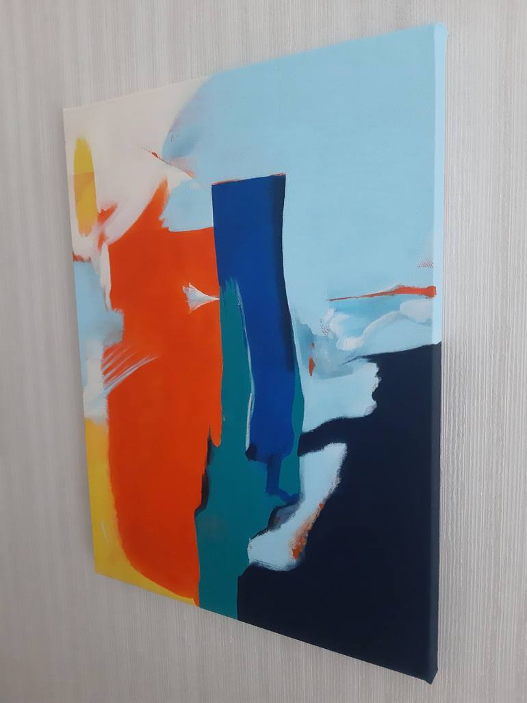 Original Abstract Painting by Elif Yaman