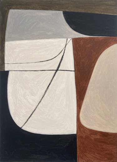 Original Contemporary Abstract Painting by Inga Ganska