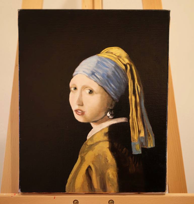 Original Other People Painting by Henri Odabas