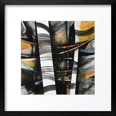 Original Abstract Expressionism Abstract Painting by Alexander Makohon