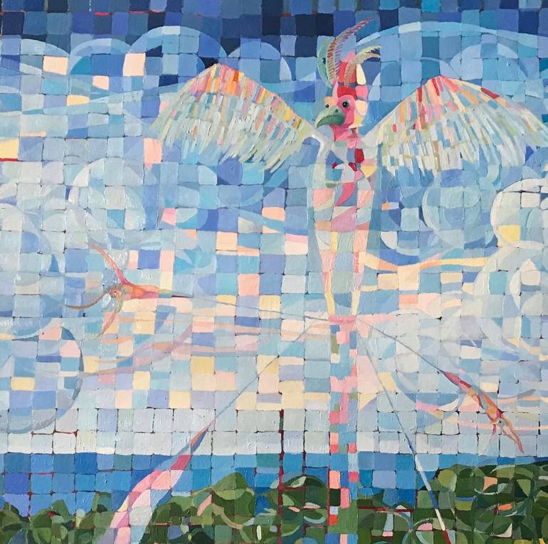 Original Contemporary Nature Painting by Eliana Pinzón