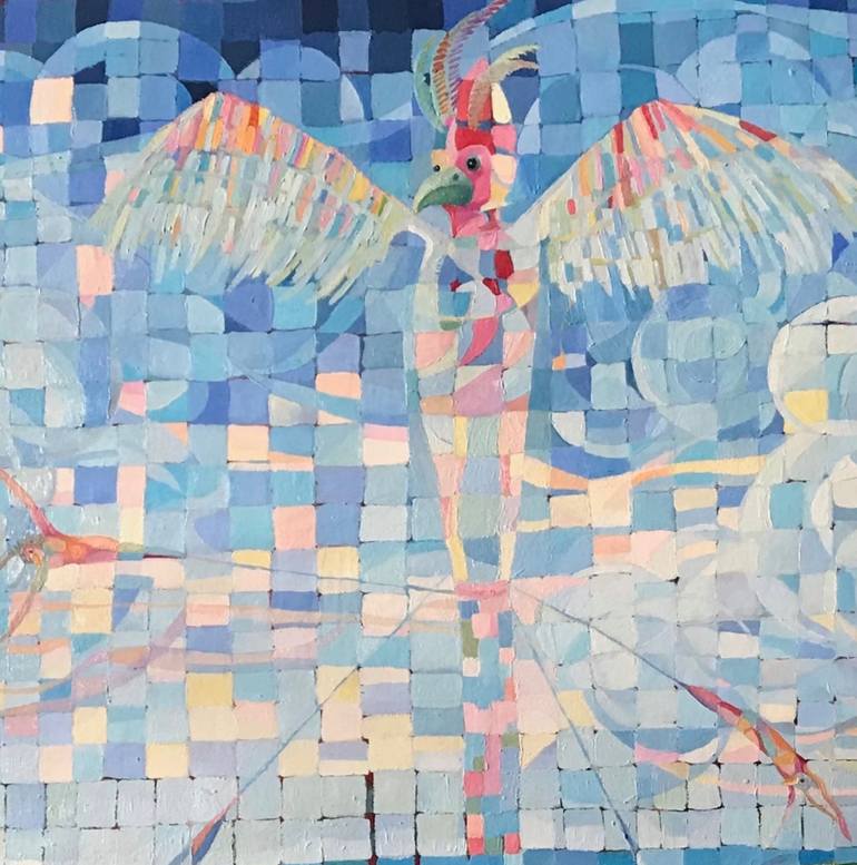 Original Contemporary Nature Painting by Eliana Pinzón