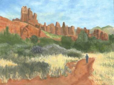 Original Landscape Painting by Donna Caplin