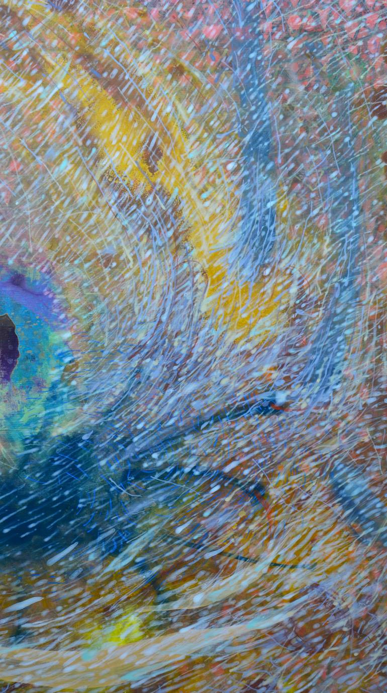 Original Abstract Painting by Giorgi Kavelashvili