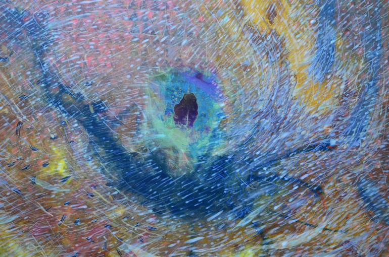 Original Abstract Painting by Giorgi Kavelashvili