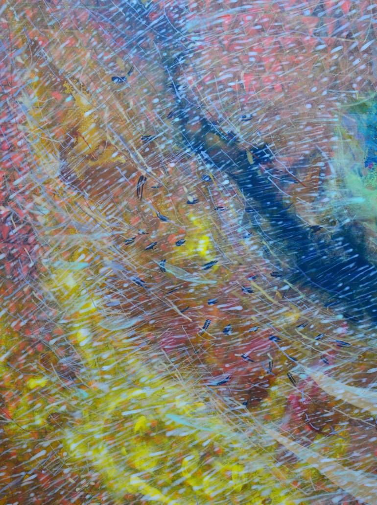 Original Abstract Painting by Giorgi Kavelashvili