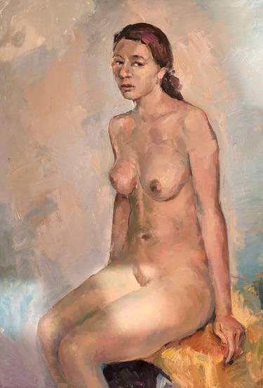 Original Realism Nude Paintings by Shukufa Ahmadli