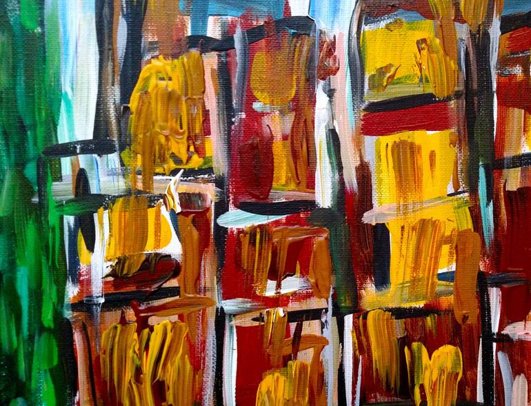 Original Abstract Expressionism Abstract Painting by Kate Taylor