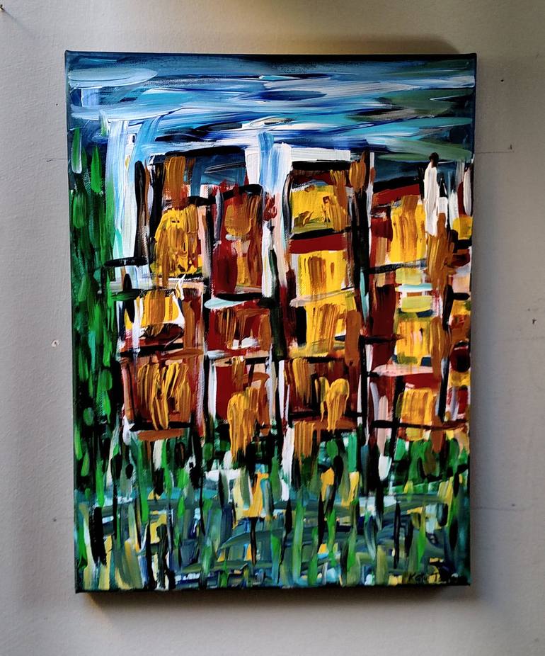 Original Abstract Painting by Kate Taylor