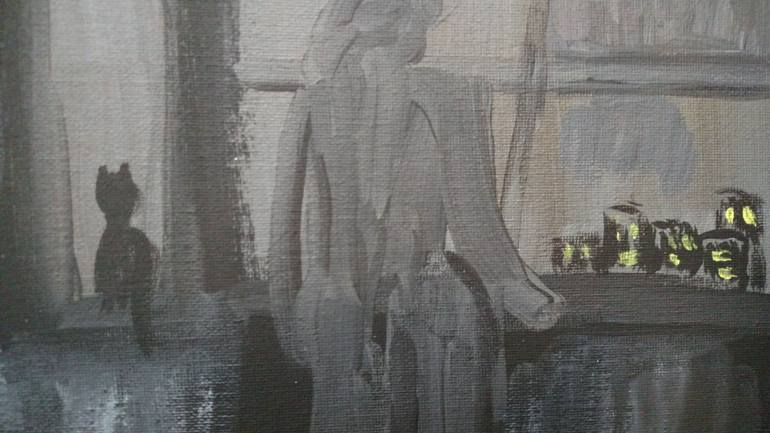 Original Abstract Expressionism People Painting by Kate Taylor
