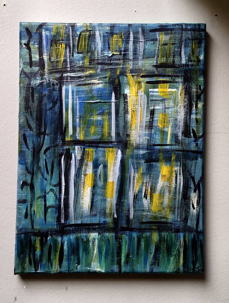 Original Abstract Expressionism Abstract Painting by Kate Taylor