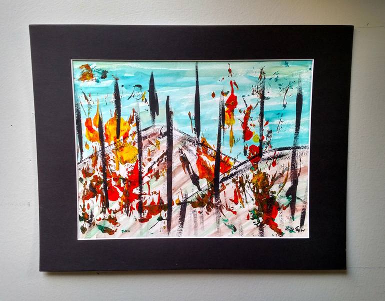 Original Abstract Political Painting by Kate Taylor
