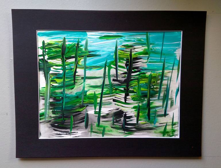 Original Abstract Political Painting by Kate Taylor