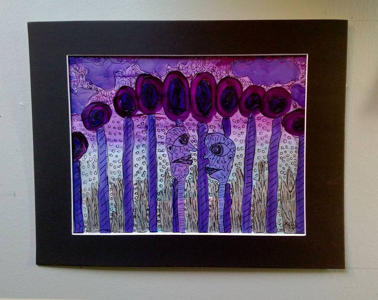 Original Abstract Love Painting by Kate Taylor