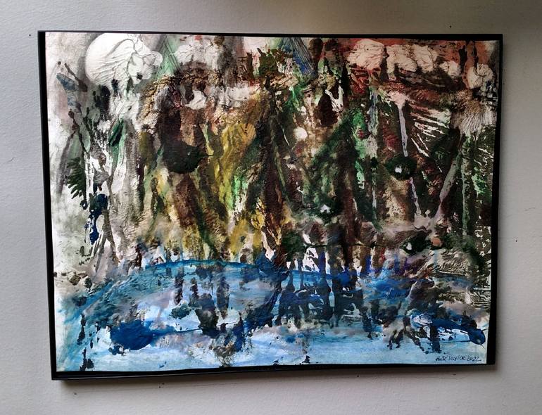 Original Abstract Expressionism Abstract Painting by Kate Taylor