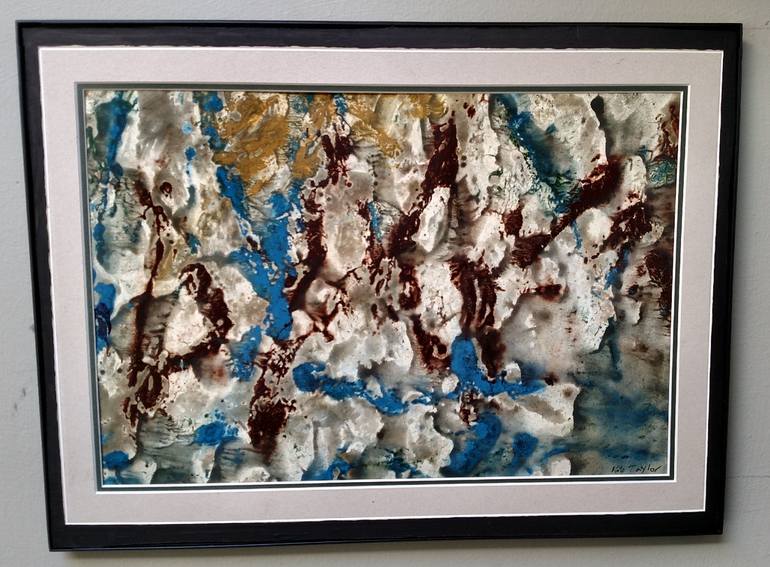 Original Abstract Expressionism Abstract Painting by Kate Taylor