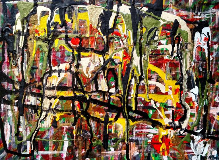 Print of Abstract Expressionism Abstract Paintings by Kate Taylor